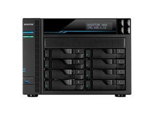Asustor Lockerstor 8 AS6508T - 8 Bay NAS, 2.1GHz Quad-Core, 2 M.2 NVMe SSD Slot, 10GbE Port, 2.5GbE Port, 8GB RAM DDR4, Enterprise Network Attached Storage (Diskless) (AS6508T)