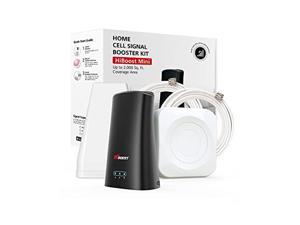 HiBoost Cell Phone Booster for Home, Up to 2,000 sq ft, All US Carriers - Verizon, AT and T, T-Mobile, Sprint  and  More, Cell Signal Booster Boosts 5G/4G LTE, FCC Approved (Bluetooth-27)