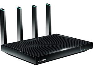 NETGEAR Nighthawk X8 AC5000 Tri-band WiFi Router, Gigabih Ethernet, MU-MIMO, Compatible with  Echo/Alexa (R8300) (R8300-100NAS)