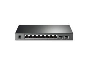 TP-Link TL-SG2210P V3, Jetstream 8 Port Gigabit Smart Managed PoE Switch, 8 PoE+ Ports @61W, 2 SFP Slots, Omada SDN Integrated, PoE Recovery, IPv6, Static Routing, Limited Lifetime Protec (TL-SG2210P)
