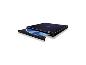 LG Electronics 6X Blu Ray Writer 8X DVD Writer +/- RW USB 2.0 Super Multi Ultra Slim Portable with M-DISC Support (Black) WP50NB40 (WP50NB40)
