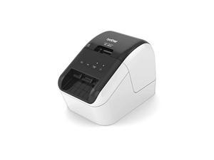 Brother QL-800 High-Speed Professional Label Printer, Lightning Quick Printing, Plug  and  Label Feature, Brother Genuine DK Pre-Sized Labels, Multi-System Compatible - White Printing Availabl (QL800)