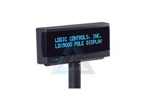 Bematech LDX9000UP-GY Pole Display, Replaces LD9000UP-GY, 2 x 20 Line, USB, Port Powered, 9.5 mm, Dark Gray (LDX9000-UP-GY)