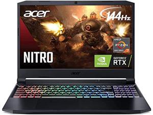 Acer Nitro 5 Gaming Laptop AMD Ryzen 7 5800H 8Core i710875 NVIDIA GeForce RTX 3060 Laptop GPU 156 FHD 144Hz IPS Display 16GB DDR4 512GB NVMe SSD Windows 10 Home 16GB RAM  512GB PCIe SSD