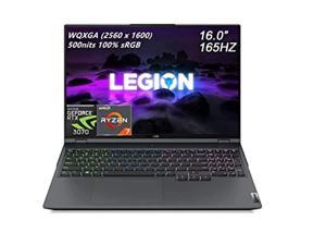 Lenovo Legion 7 Gen 6 Laptop, 16" WQXGA IPS 165Hz 500nits 100% sRGB Display, AMD 8-Core Ryzen 7 5800H (Beats i7-10750H), GeForce RTX 3070 (140W), RGB Backlit, Wi-Fi 6, 32GB RAM 2TB SSD, w/Accessories
