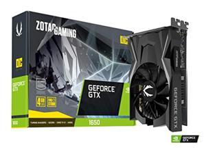 ZOTAC GAMING GeForce GTX 1650 OC 4GB GDDR6 128-bit Gaming Graphics Card, Super Compact, ZT-T16520F-10L (ZT-T16520F-10L)