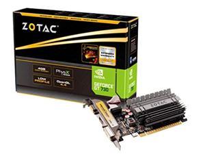 ZOTAC GeForce GT 730 Zone Edition 4GB DDR3 PCI Express 2.0 x16 (x8 lanes) Graphics Card (ZT-71115-20L) (ZT-71115-20L)