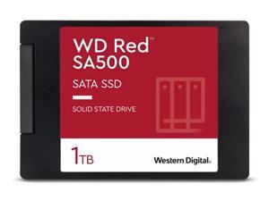 Western Digital 1TB WD Red SA500 NAS 3D NAND Internal SSD - SATA III 6 Gb/s, 2.5"/7mm, Up to 560 MB/s - WDS100T1R0A (WDS100T1R0A)