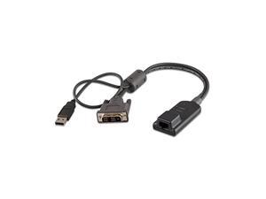 Vertiv Avocent MergePoint IQ DVI, USB, Server Interface Module with Virtual Media, Cat5 Cable, Common Access Card (CAC), USB 2.0, DVI, RJ-45 Female Network, Switch, Keyboard Mouse, Serve (MPUIQ-VMCDV)