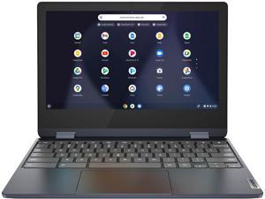 Lenovo  Flex 3 Chromebook 116 HD Touchscreen Laptop  Mediatek MT8183  4GB  64GB eMMC  Abyss Blue 82KM0003US