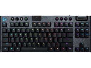 Logitech - G915 LIGHTSPEED TKL Wireless Mechanical GL Linear Switch Gaming Keyboard with RBG Backlighting - Black (920-009512)