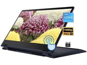 2022 Flagship Lenovo Flex 5i 2-in-1 Chromebook Laptop,13.3" FHD Touchscreen, Intel Dual Core i3-1115G4 (Upto 4.1GHz,Beats i5-1030G7), 8GB RAM, 128GB SSD, UHD Graphics,Webcam,Chrome OS+HubxcelAccessory