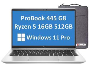 HP ProBook 445 G10 14 Notebook - Full HD - 1920 x 1080 - AMD Ryzen 7 7730U  Octa-core (8 Core) - 16 GB Total RAM - 512 GB SSD - Pike Silver Plastic