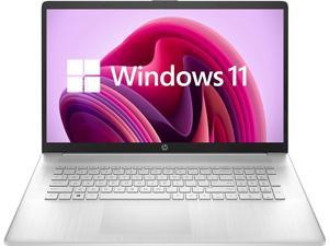 HP Newest 17z Notebook Laptop 173 HD Touchscreen AMD Ryzen 5 5500U HexaCore Processor 32GB RAM 1TB SSD WiFi 6 Bluetooth Webcam HDMI Windows 11 Home Silver
