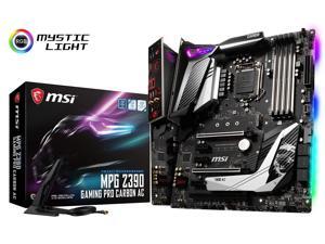 MSI MPG Z390 Gaming PRO Carbon AC LGA1151 (Intel 8th and 9th Gen) M.2 USB 3.1 Gen 2 DDR4 HDMI DP Wi-Fi SLI CFX ATX Z390 Gaming Motherboard MSI MPG Z390 Gaming PRO Carbon AC LGA1151 (Intel 8th and 9th Gen) M.2 USB 3.1 Gen 2 DDR4 HDMI DP Wi-Fi SLI CFX ATX Z390 Gaming Motherboard