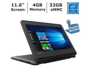 (Lenovo-N23-convertible-laptop) Lenovo N23 2-in-1 Convertible Laptop, 11.6" Touchscreen HD IPS Display, Intel Celeron Dual Core Processor up to 2.5 GHz, 4GB RAM, 32GB SSD, Webcam, Bluetooth, Windows 1 (Lenovo-N23-convertible-laptop) Lenovo N23 2-in-1 Convertible Laptop, 11.6" Touchscreen HD IPS Display, Intel Celeron Dual Core Processor up to 2.5 GHz, 4GB RAM, 32GB SSD, Webcam, Bluetooth, Windows 1