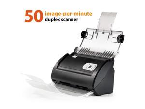 Plustek PS186 Duplex Document Scanner, with OCR & Barcode Scan Function