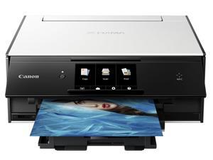Canon TS9020 Wireless All-In-One Printer with Scanner and Copier: Mobile and Tablet Printing, with AirPrint and Google Cloud Print Compatible, White Canon TS9020 Wireless All-In-One Printer with Scanner and Copier: Mobile and Tablet Printing, with AirPrint and Google Cloud Print Compatible, White
