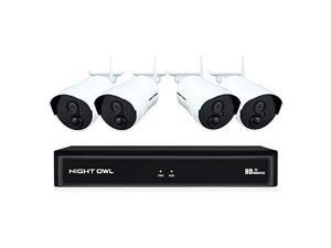 Night Owl Wireless Home Security Camera System with 4 AC Powered 1080p HD Indoor/Outdoor Wireless Digital IP Cameras with Night Vision (Expandable up to a Total of 8 Wireless Devices), 1 TB Hard Drive Night Owl Wireless Home Security Camera System with 4 AC Powered 1080p HD Indoor/Outdoor Wireless Digital IP Cameras with Night Vision (Expandable up to a Total of 8 Wireless Devices), 1 TB Hard Drive