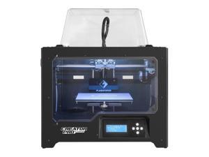 FlashForge 3D Printer Creator Pro, Metal Frame Structure, Acrylic Covers, Optimized Build Platform, Dual Extruder W/2 Spools, Works with ABS and PLA