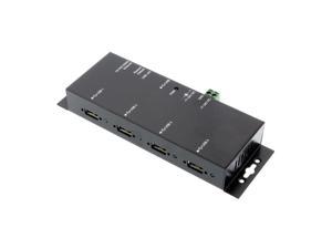 Coolgear CoolGear USB 2.0 Over IP Network 4-Port Hub, Share any USB Device Over TCP/IP Network