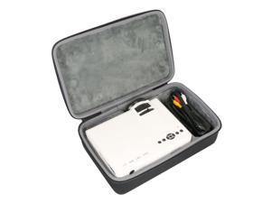Hard Travel Case for Ragu Z400 Mini Projector Multimedia Home Theater Video Projector by co2CREA Hard Travel Case for Ragu Z400 Mini Projector Multimedia Home Theater Video Projector by co2CREA