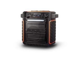 ION Audio Raptor | Ultra-Portable 100-watt Wireless Water-Resistant Speaker with 75-hour Rechargeable Battery, Bluetooth Streaming, AM/FM Radio and Multi-Color Light Bar ION Audio Raptor | Ultra-Portable 100-watt Wireless Water-Resistant Speaker with 75-hour Rechargeable Battery, Bluetooth Streaming, AM/FM Radio and Multi-Color Light Bar