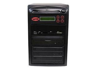 Systor Multi Media Flash Backup Center + 1 to 2 SATA Blu-Ray Duplicator - Back Up Different Flash Memory Drives (USB/SD/CF/MS/MMC) to CD/DVD/BD/BD-R/BDXL Systor Multi Media Flash Backup Center + 1 to 2 SATA Blu-Ray Duplicator - Back Up Different Flash Memory Drives (USB/SD/CF/MS/MMC) to CD/DVD/BD/BD-R/BDXL