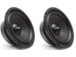 (2) Skar Audio FSX65-8 300-Watt 6.5-Inch 8 Ohm MID-Range Loudspeakers - 2 Speakers