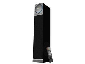 Sykik tower TSME26, high power 60W RMS Tower Speaker with Bluetooth, powerful 6.5 inch sub-woofer, Pair of 4 inch drivers, SD, USB AUX Jacks. FM radio and remote. Sykik tower TSME26, high power 60W RMS Tower Speaker with Bluetooth, powerful 6.5 inch sub-woofer, Pair of 4 inch drivers, SD, USB AUX Jacks. FM radio and remote.
