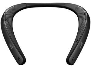 JVC Wearable Speaker, Lightweight Design Neckband Speaker, Hands-Free Support for Bluetooth Smart Devices, 20-Hour Battery Life - SPA10BT (Black) JVC Wearable Speaker, Lightweight Design Neckband Speaker, Hands-Free Support for Bluetooth Smart Devices, 20-Hour Battery Life - SPA10BT (Black)