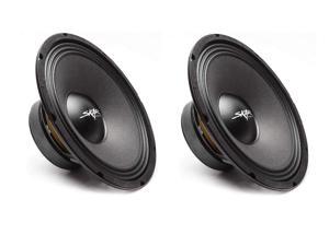 (2) Skar Audio FSX10-8 400-Watt 10-Inch 8 Ohm MID-Range Loudspeakers - 2 Speakers