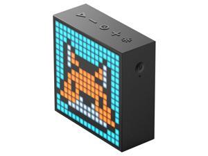 Divoom Timebox Evo Portable Bluetooth Pixel Art Speaker with 256 Programmable LED Panel 3.9 x 1.5 x 3.9 inches - Black Divoom Timebox Evo Portable Bluetooth Pixel Art Speaker with 256 Programmable LED Panel 3.9 x 1.5 x 3.9 inches - Black
