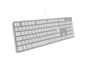 Macally SLIMKEYPROAES Ultra-Slim USB Wired Keyboard for Apple Mac, MacBook Pro Air, Laptop, & Windows PC - Spanish Space Gray Macally SLIMKEYPROAES Ultra-Slim USB Wired Keyboard for Apple Mac, MacBook Pro Air, Laptop, & Windows PC - Spanish Space Gray