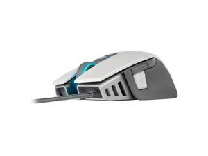 CORSAIR M65 ELITE RGB - FPS Gaming Mouse - 18,000 DPI Optical Sensor - Adjustable DPI Sniper Button - Tunable Weights -  White