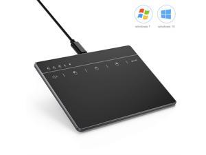 Seenda Touchpad Trackpad, External USB High Precision Trackpad with Multi-Touch Navigation Plug and Play for Windows 10 Windows 7 Desktop/Laptop/Notebook Computer