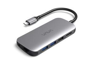 VAVA USB C Hub 9-in-1 Adapter with PD Power Delivery, 4K USB C to HDMI, 3 USB 3.0 Ports, 1Gbps Ethernet Port, SD/TF Cards Reader for MacBook/Pro/Air(2018) and Type C Windows Laptops VAVA USB C Hub 9-in-1 Adapter with PD Power Delivery, 4K USB C to HDMI, 3 USB 3.0 Ports, 1Gbps Ethernet Port, SD/TF Cards Reader for MacBook/Pro/Air(2018) and Type C Windows Laptops