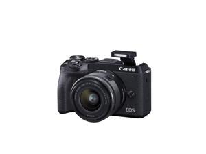 Refurbished: Canon EOS M6 Mark II (Black)+Ef-M 15-45mm F/3.5-6.3