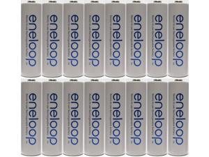 Newest Version Panasonic Eneloop 16 Pack AA NiMH Pre-Charged Rechargeable Batteries -FREE BATTERY HOLDER- Rechargeable 2100 Times Newest Version Panasonic Eneloop 16 Pack AA NiMH Pre-Charged Rechargeable Batteries -FREE BATTERY HOLDER- Rechargeable 2100 Times