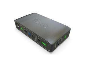 Halo Bolt 58830 mWh Portable Phone Laptop Charger Car Jump Starter with AC Outlet and Car Charger - Grey Halo Bolt 58830 mWh Portable Phone Laptop Charger Car Jump Starter with AC Outlet and Car Charger - Grey