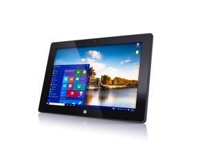 10 Inch Tablet Windows 10 Home, Tablet PC 4G&WiFi&Bluetooth RAM 4GB+ ROM  64GB, 2MP+5MP Dual Camera, 6000mAh Black Tablet Computer