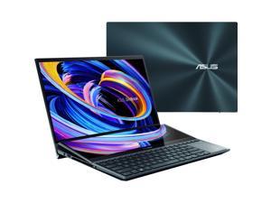 Asus ZenBook Pro Duo 15 UX582LR 15.6" 4K UHD OLED Touchscreen Notebook Intel Core i7-10870H 2.2GHz 32GB 1TB SSD GeForce RTX 3070 (8GB) Windows 10 Pro, Celestial Blue
