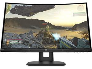 HP X24c Gaming Monitor | 1500R Curved Gaming Monitor in FHD Resolution with 144Hz Refresh Rate and AMD FreeSync Premium | (9EK40AA) Black