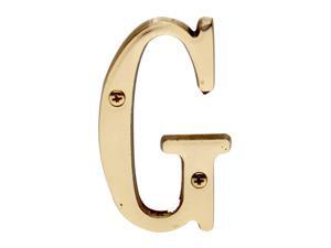 Letter "G" House Letters Solid Bright Brass 3" | Renovators Supply Letter "G" House Letters Solid Bright Brass 3" | Renovators Supply