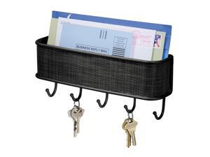 DecoBros Wall Mount Mail Letter and Key Rack Holder Organizer Bronze 