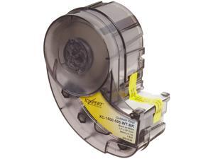 Brady High Adhesion Vinyl Label Tape (XC-1500-595-WT-BK) - Black on White Vinyl Film - Compatible with IDXPERT and LABXPERT Label Printers - 30 Length, 1.5" Width Brady High Adhesion Vinyl Label Tape (XC-1500-595-WT-BK) - Black on White Vinyl Film - Compatible with IDXPERT and LABXPERT Label Printers - 30 Length, 1.5" Width