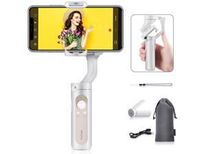 Hohem iSteady X, 3-Axis Lightweight Foldable Gimbal Stabilizer, Which is Only 0.57Lbs, Supports Moment/Beauty/Auto-Inception Mode with iPhone 11/Pro/Max/SE and Android Smartphones (0.57Lbs, White) Hohem iSteady X, 3-Axis Lightweight Foldable Gimbal Stabilizer, Which is Only 0.57Lbs, Supports Moment/Beauty/Auto-Inception Mode with iPhone 11/Pro/Max/SE and Android Smartphones (0.57Lbs, White)