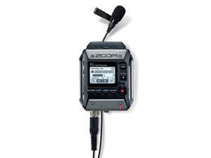 Zoom F1-LP Lavalier Body-Pack Recorder, Audio for Video Recorder, Records to SD Card, Battery Powered, Includes Lavalier Microphone