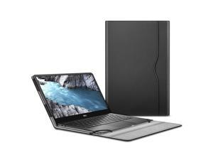 Fintie Sleeve Case for 13.3" Dell XPS 13 9370 9360 9350 9343 - Premium PU Leather Protective Portfolio Book Cover Compatible with Dell XPS 13 2 in 1 9365, Black Fintie Sleeve Case for 13.3" Dell XPS 13 9370 9360 9350 9343 - Premium PU Leather Protective Portfolio Book Cover Compatible with Dell XPS 13 2 in 1 9365, Black