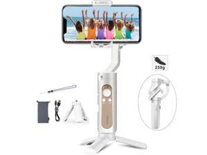 Gimbal Stabilizer for Smartphone,hohem iSteady X 3-Axis Gimbal Stabilizer, Foldable Phone Steadicam Gimbal Compatible with iPhone 11 Pro MAX X XS/Samsung Note 8 Note7,280g Payload(White) Gimbal Stabilizer for Smartphone,hohem iSteady X 3-Axis Gimbal Stabilizer, Foldable Phone Steadicam Gimbal Compatible with iPhone 11 Pro MAX X XS/Samsung Note 8 Note7,280g Payload(White)